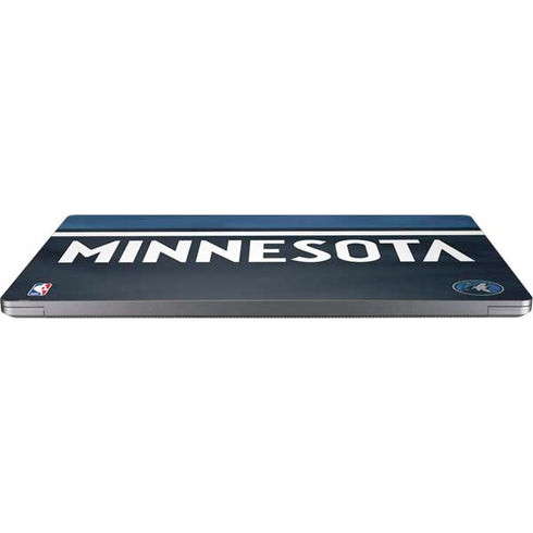 NBA Minnesota Timberwolves Jersey Universal Laptop 16.6in (13.4 x 9.7in) Skin